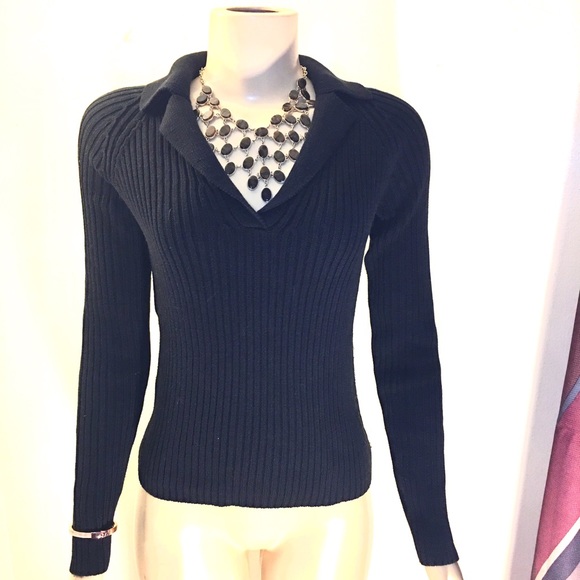 Moda International Black sweatshirt - Picture 2 of 6